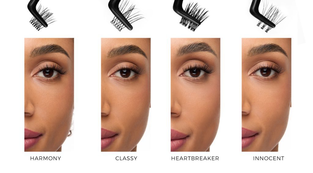 nanolash pre glued lashes with clear band